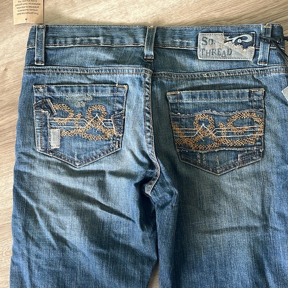 Southern Thread NWT The Jessie Slim Fit Bootcut Jeans Size 27 Y2K Style - Picture 6 of 6